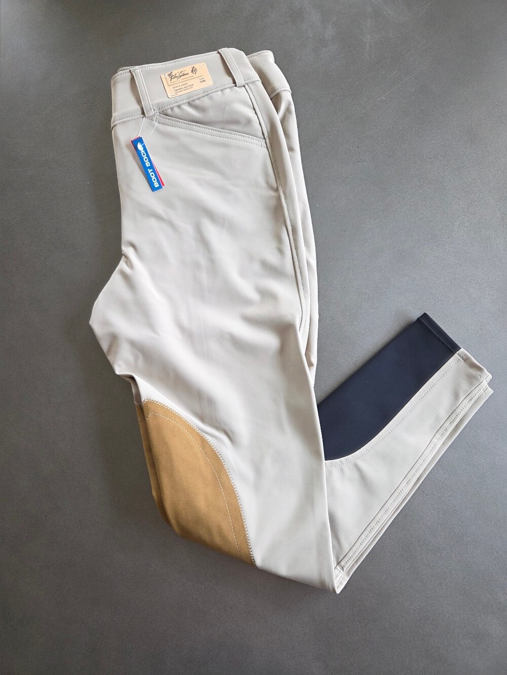 Tailored Sportsman Trophy Hunter Riding Breeches Size 30 NWT Tan Midrise